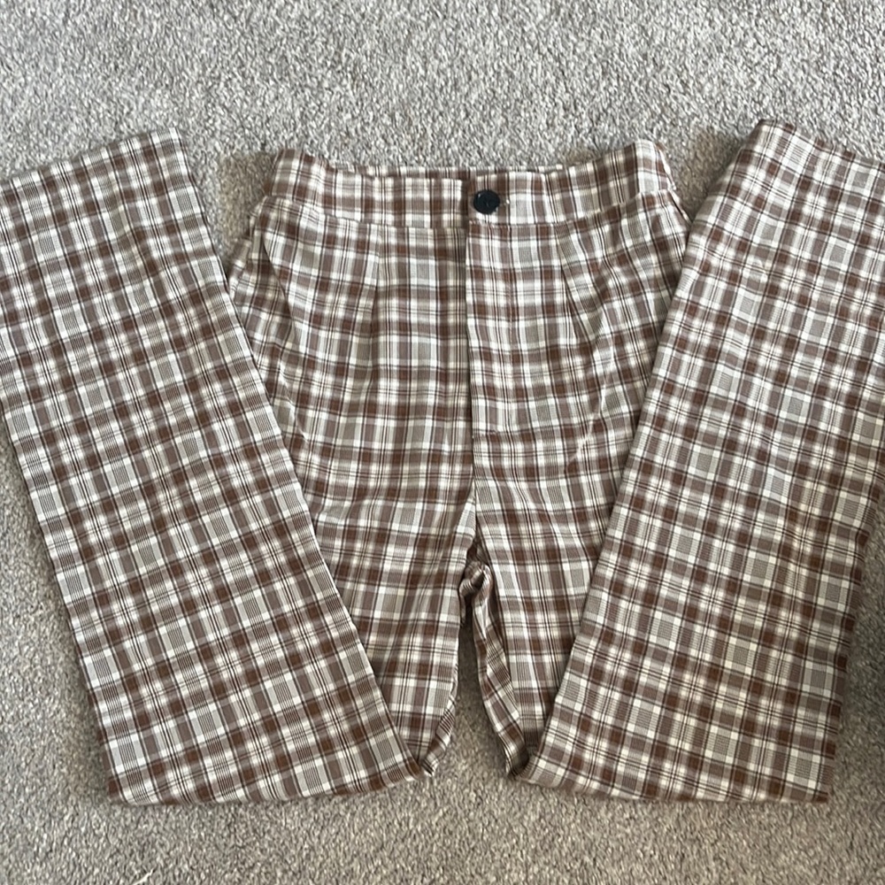 Checkered Pants